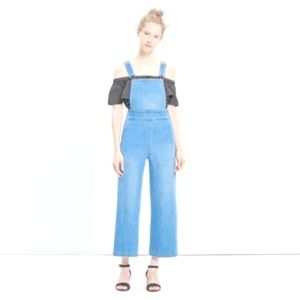 Madewell Summer Culotte Overalls Medium